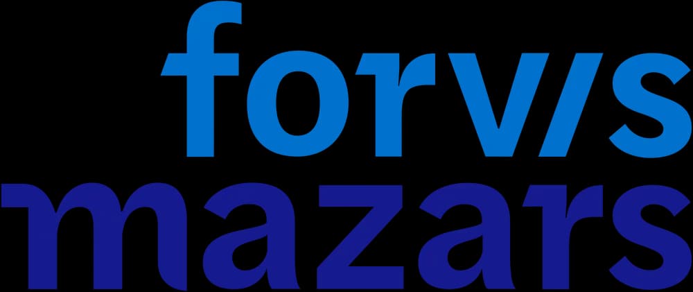 Forvis Mazars logo.