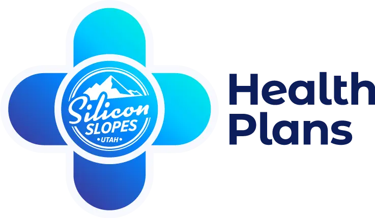 Silicon Slopes Health Plans logo.
